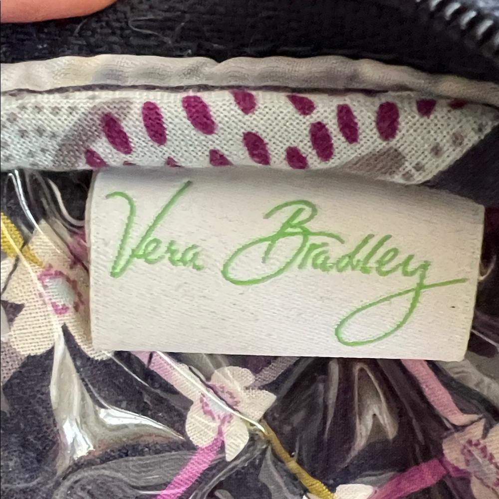 Vera Bradley Floral Nightingale Pattern Quilted Hanging Travel Organizer - Picture 3 of 14